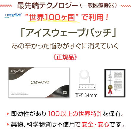 LIFEWAVE ライフウェーブ icewave アイスウェーブ 30枚×2